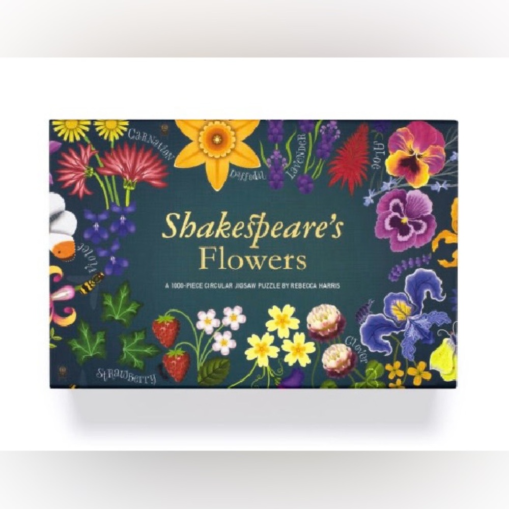 Shakespeare's Flowers: A 1000 Piece Jigsaw Puzzle